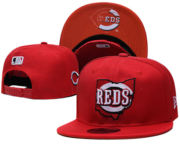 Cincinnati Reds Stitched Snapback Hats 008